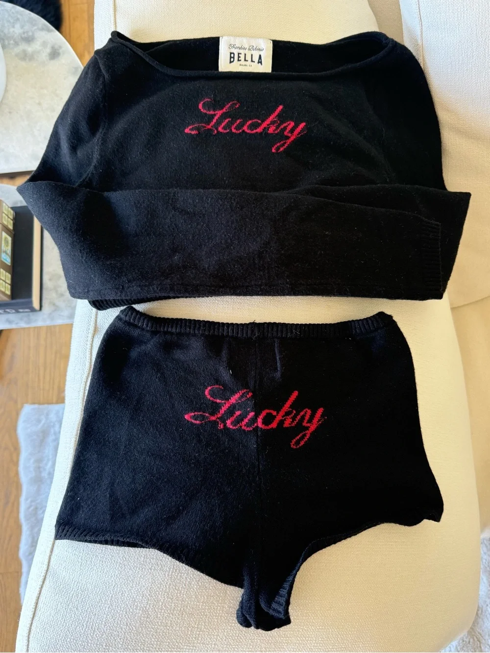 Bella Hadid X Frankie’s Bikinis lounge set